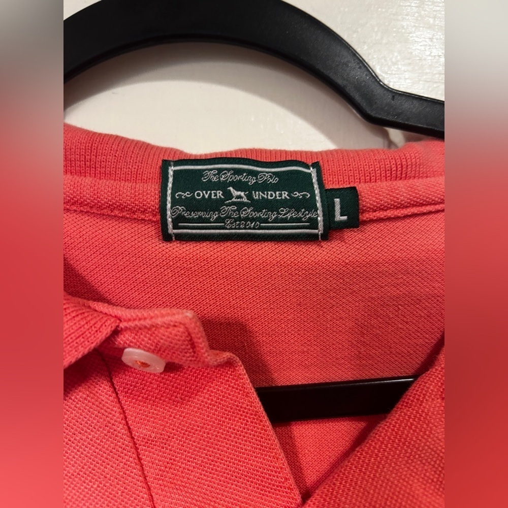 Over Under Dog Logo Polo, Size: Large - Picture 2 of 4